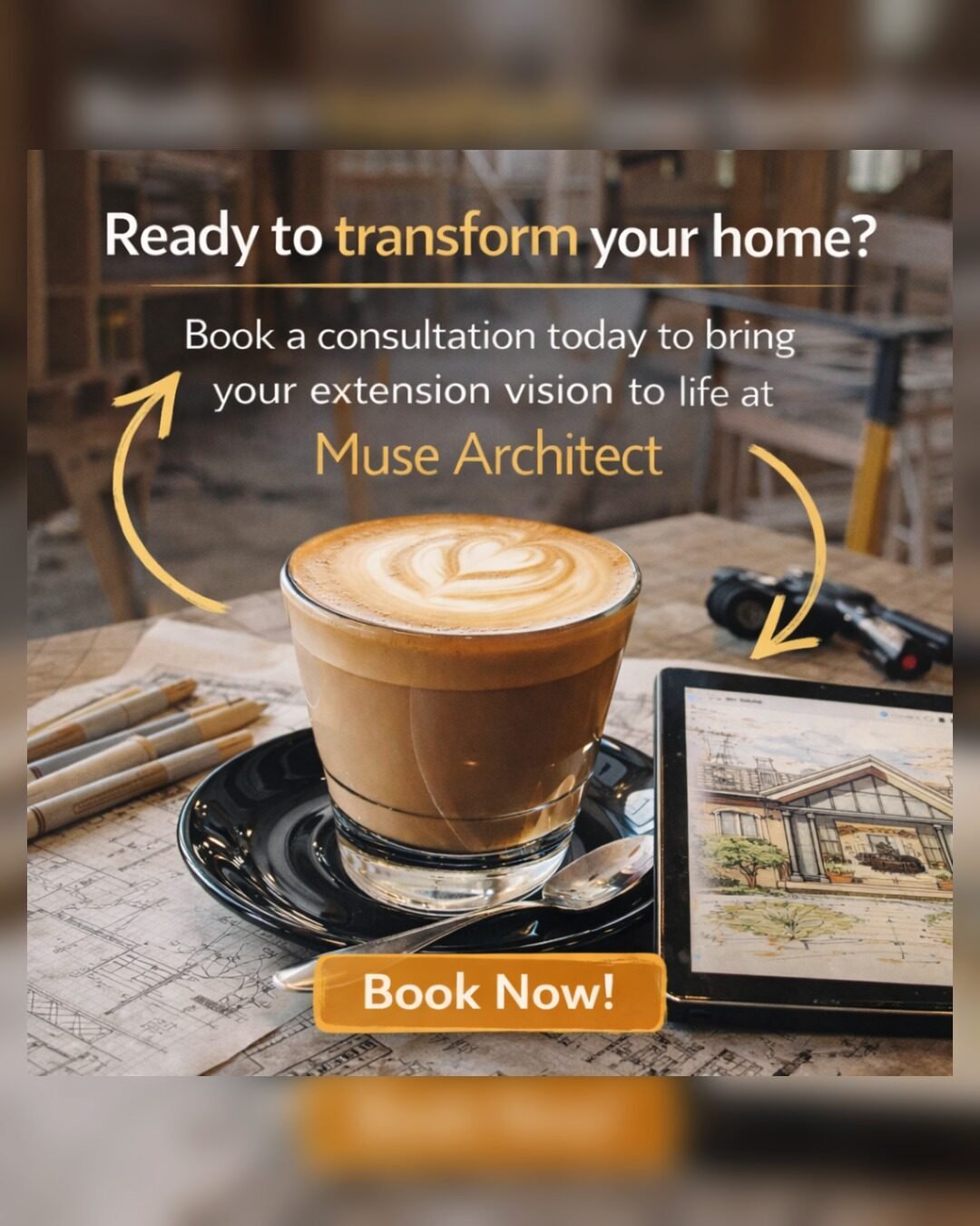 Muse Architects social post