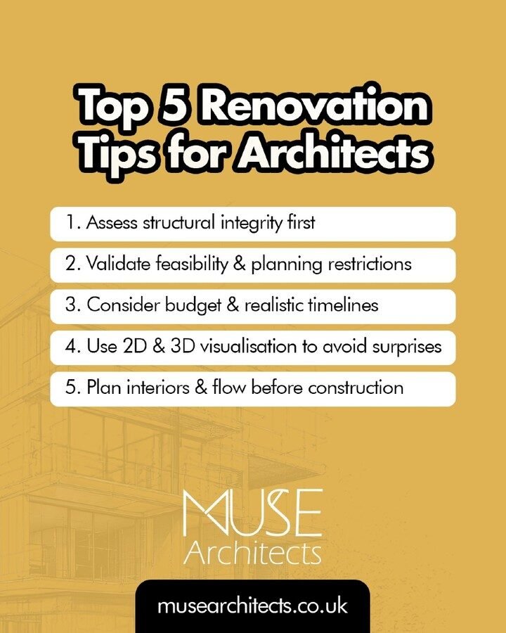 Muse Architects social post