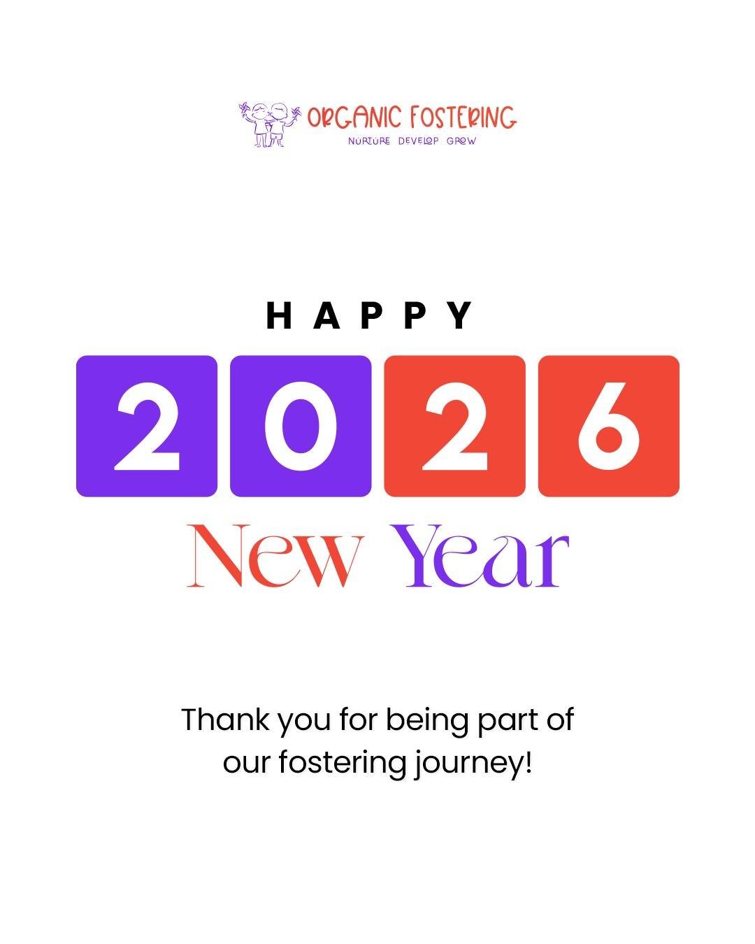 Organic Fostering social post