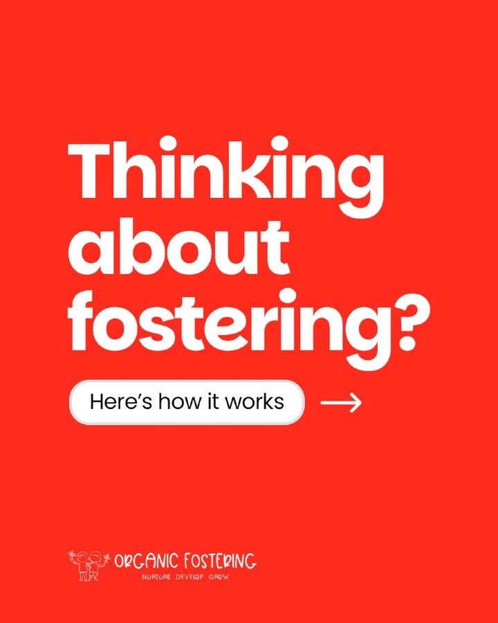 Organic Fostering social post